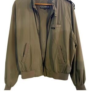 Vintage Members Only Classic Iconic Racer Jacket Throat Latch Collar Size 42 Med